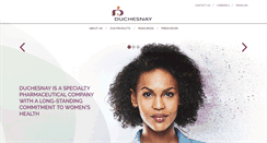 Desktop Screenshot of duchesnay.com